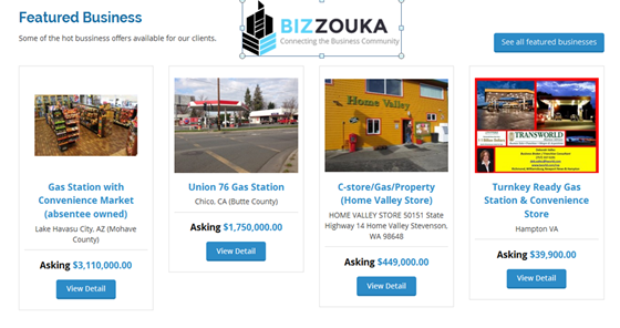 BizZouka | Business franchise for sale. Brokers listing: BizZouka | Business franchise for sale. Brokers listing